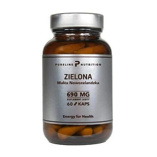 Pureline Nutrition Новозеландская зеленая мидия, 60 капсул