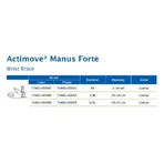 Запястный корсет Actimove Professional Line размер XS (левый) черный, 1шт: цены и характеристики