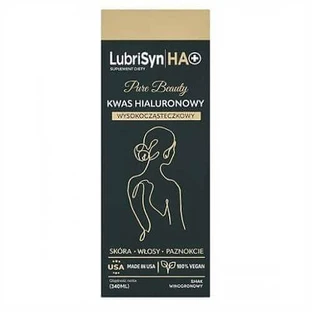 LubriSyn HA+ Pure Beauty високомолекулярна гіалуронова кислота зі смаком винограду, 340 мл