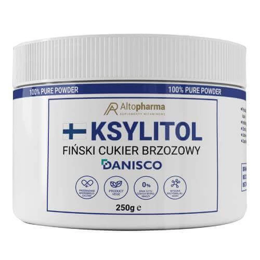 Altopharma Ксилит Финский березовый сахар Danisco, 250 г: цены и характеристики