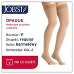 Длинные компрессионные чулки JOBST OPAQUE CCL2 карамельного цвета, размер 5 OP: цены и характеристики