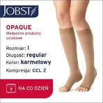 JOBST OPAQUE длинные компрессионные носки для колен CCL2 карамель, размер 1 OP: цены и характеристики