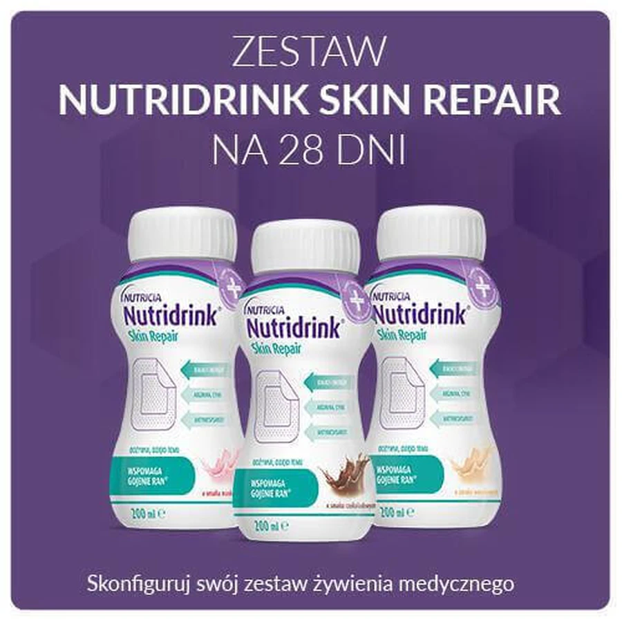 Набір Nutridrink Skin Repair 28-денний (56 пляшок по 200 мл): ціни та характеристики