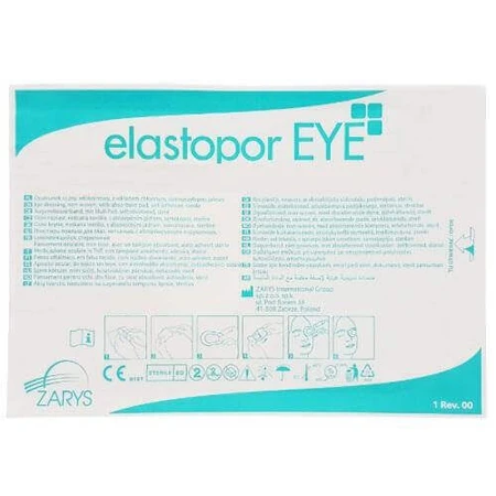 Пов'язка для очей ELASTOPOR EYE абсорбуюча неткана адгезивна стерильна 5смх7,5см, 1шт.: ціни та характеристики