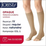 JOBST OPAQUE длинные компрессионные носки для колен CCL1 натуральные, размер 4 OP