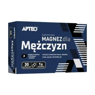 Магній для чоловіків APTEO, 30 капсул