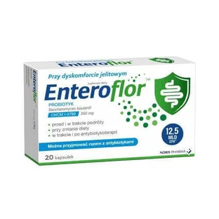 НОРІС ФАРМА Ентерофлор, 20 капсул