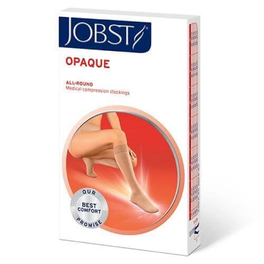 JOBST OPAQUE длинные компрессионные носки CCL1 черного цвета, размер 1 OP SHORT DATE 31.12.2025: цены и характеристики