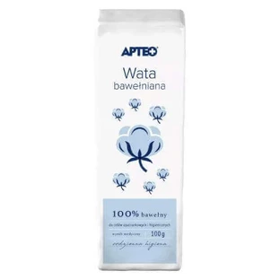 Вата APTEO CARE, 100 г