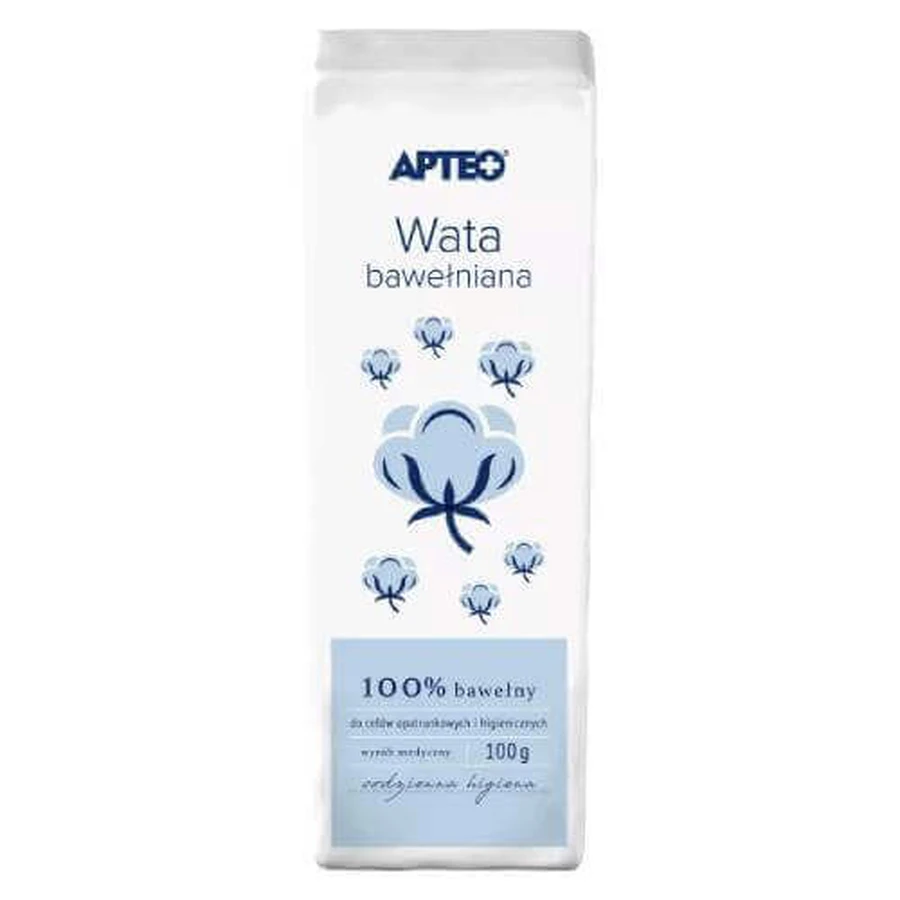 Вата APTEO CARE, 100 г: ціни та характеристики