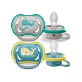 AVENT Ultra Air Ортодонтическая пустышка 18м+ SCF349/24, 2шт