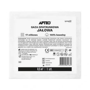 APTEO CARE стерильная повязка марлевая 0,5м2 17н, 1шт