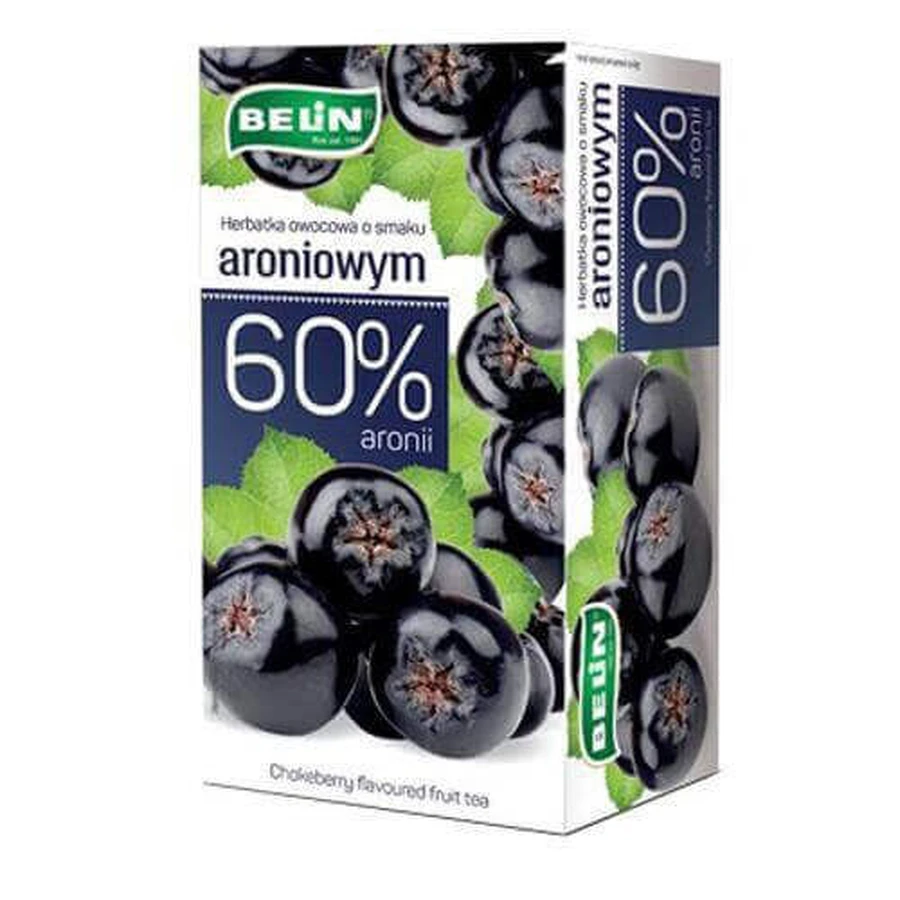 Фруктовый чай Belin Chokeberry, 20 пакетиков: цены и характеристики