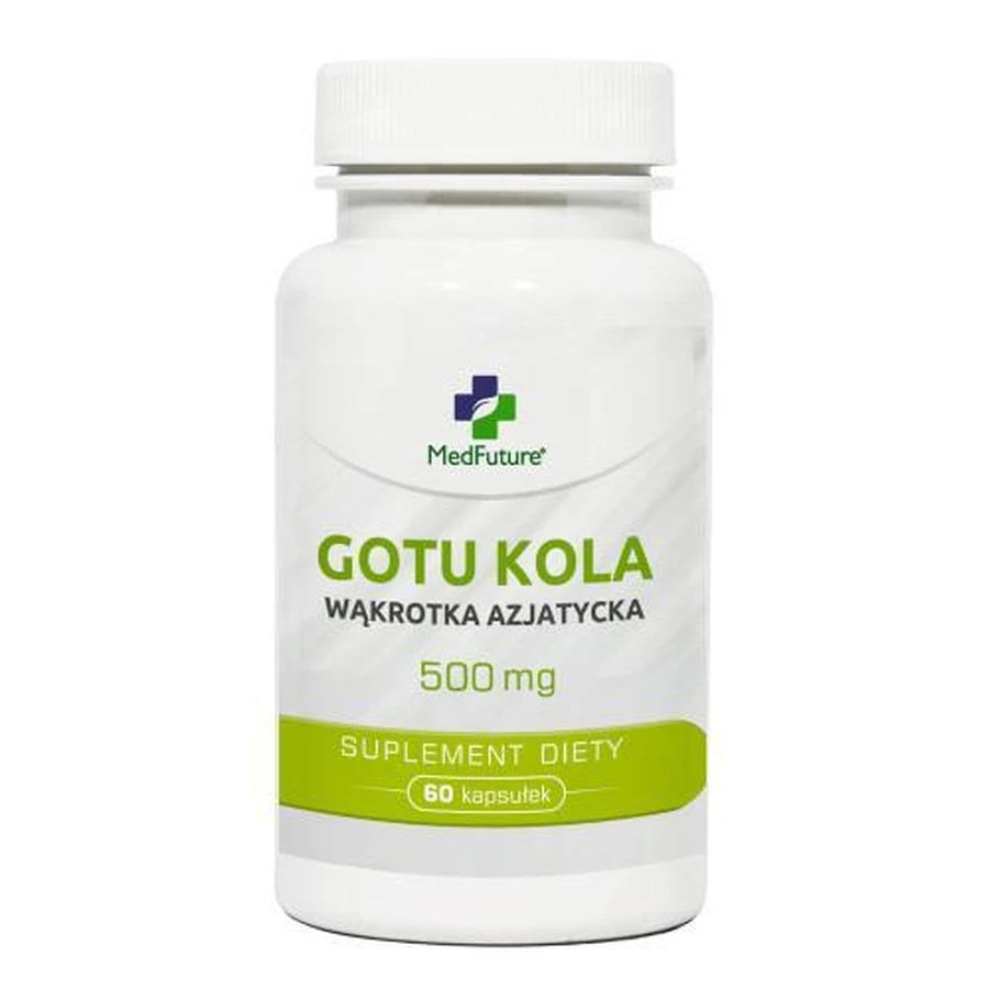MedFuture Gotu Kola, 60 капс.: ціни та характеристики