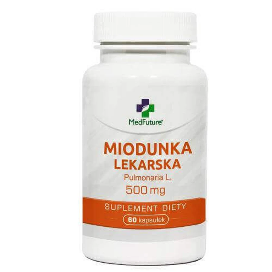 MedFuture Плюмерія лікарська 500 мг, 60 капсул: ціни та характеристики