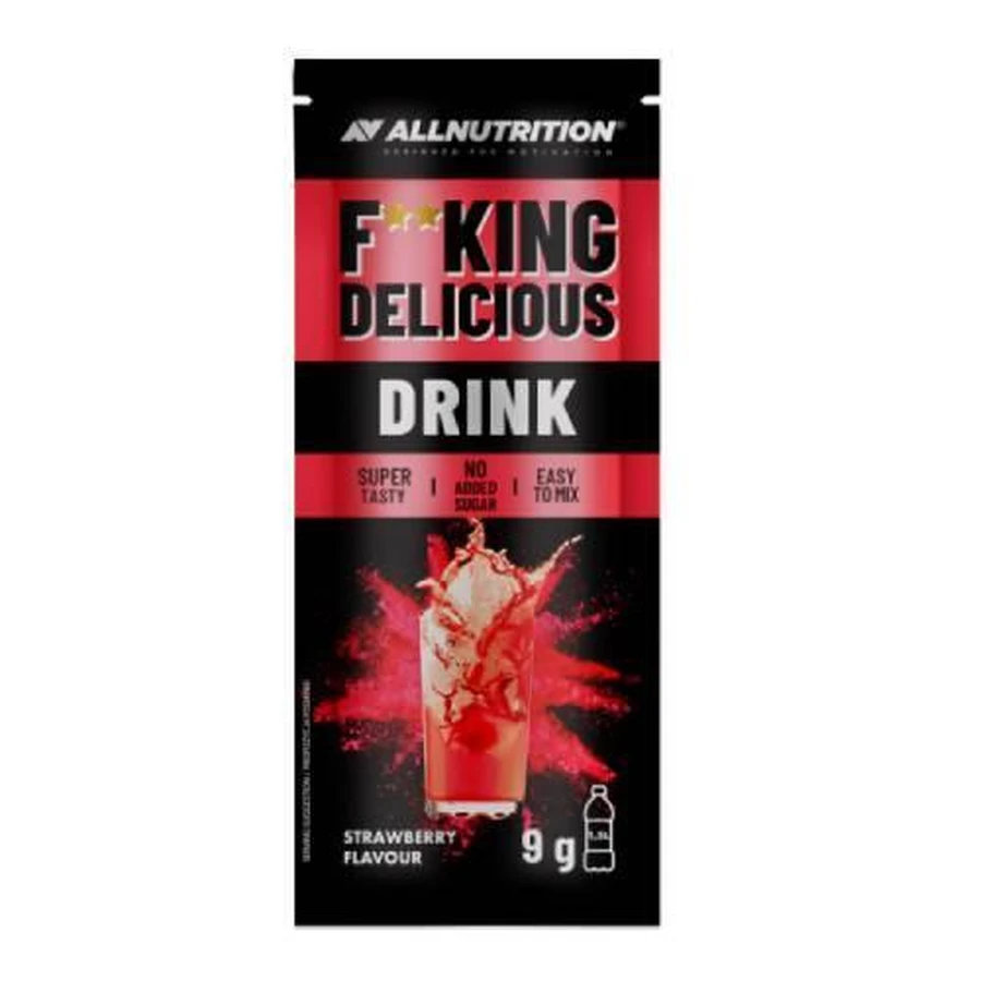 Allnutrition Fitking Напій полуничний зі смаком полуниці, 9 г: ціни та характеристики