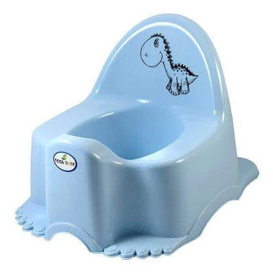 TEGA BABY ECO DINOZAUR синий горшок, 1 шт.: цены и характеристики