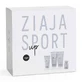 Подарунковий набір Ziaja Sport: 2в1 лосьйон для тіла та кондиціонер для волосся, 200 мл + 2в1 шампунь та гель для душу, 200 мл + крем для рук та ніг, 100 мл + 2в1 антиперспірант та сироватка, 60 мл
