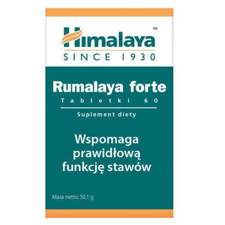 HIMALAYA Rumalaya Forte - 60 таблеток: цены и характеристики