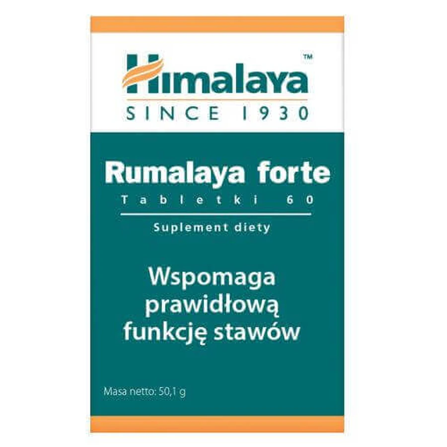 HIMALAYA Rumalaya Forte - 60 таблеток: цены и характеристики