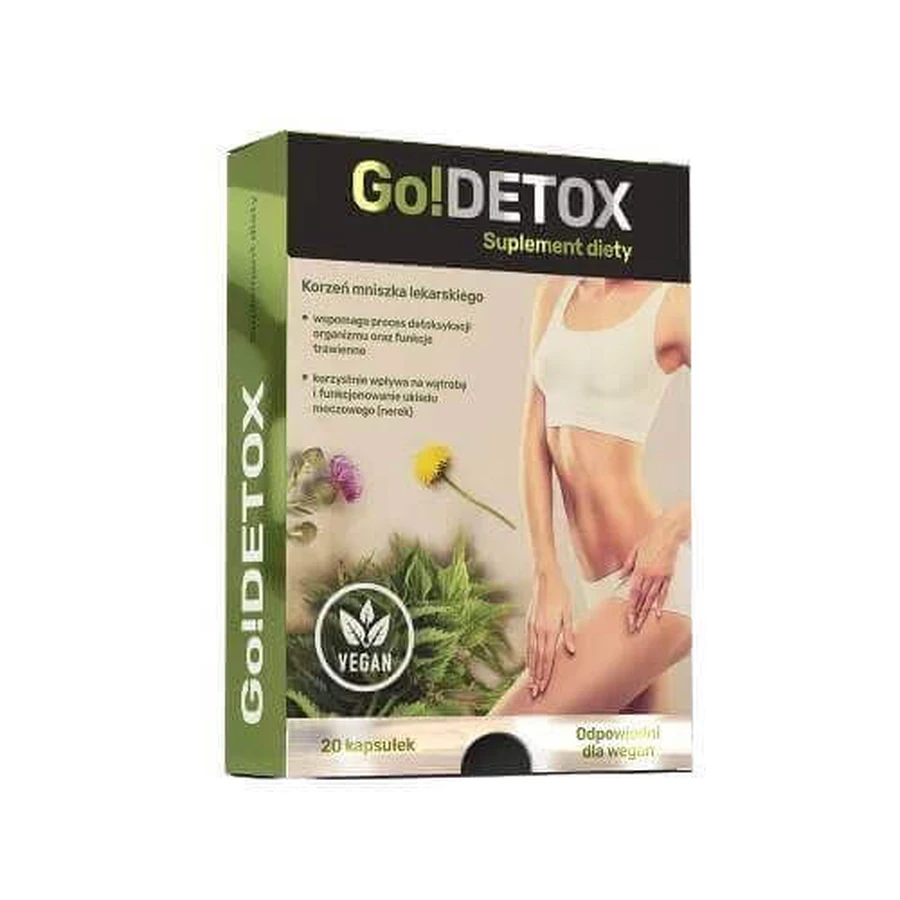 Noble Health Go!Detox, 20 капсул: цены и характеристики