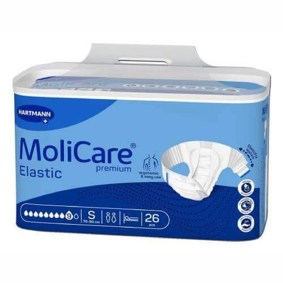 MoliCare Premium эластичный 9k размер S, 26шт: цены и характеристики
