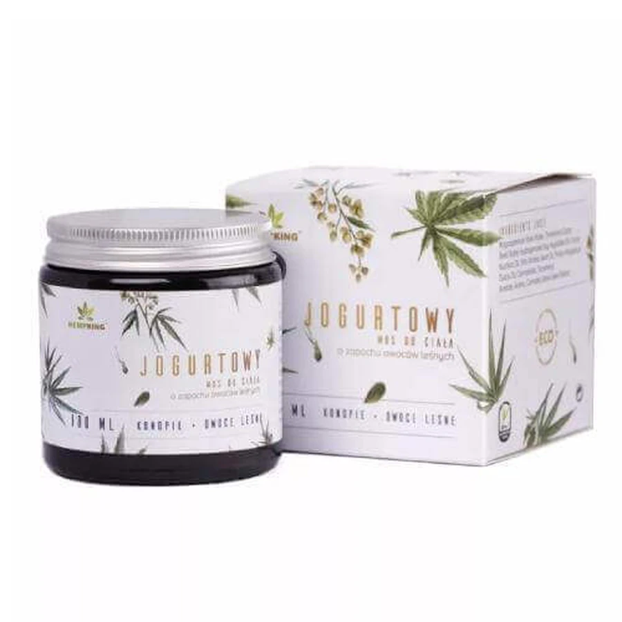 HEMPKING Йогуртовий мус для тіла з ароматом лісових фруктів, 100 мл: ціни та характеристики