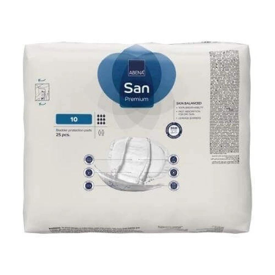 Анатомические подгузники ABENA SAN 10 Premium, 25 шт.: цены и характеристики