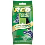 Mattes Red 22 Одноразовая бритва, 5шт