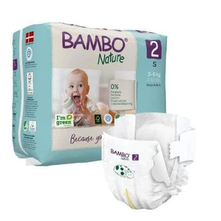 BAMBO Nature Mini 2 (S 3-6кг) підгузки, 30шт