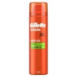 Гель для бритья Gillette Fusion с миндальным маслом для чувствительной кожи, 200 мл