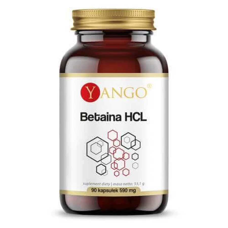 Yango Betaine HCL, 90 капс: цены и характеристики
