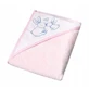 Халат для купання TEGA BABY KINGDOMS 80x80см яскраво-рожевий, 1шт
