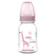 CANPOL BABIES Бутылочка узкая 120 мл Африка Розовый жираф 0м+ 59/100