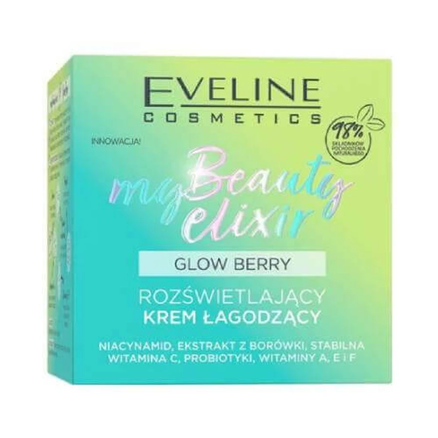 EVELINE My Beauty Elixir Освітлюючий заспокійливий крем, 50 мл: ціни та характеристики