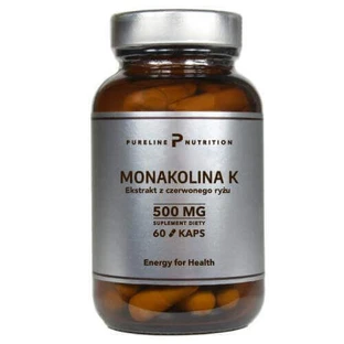Pureline Nutrition Монаколин К, 60 капсул