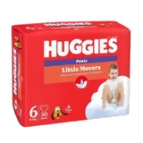 Подгузники HUGGIES Little Movers Pants размер 6 (15-25кг), 30шт