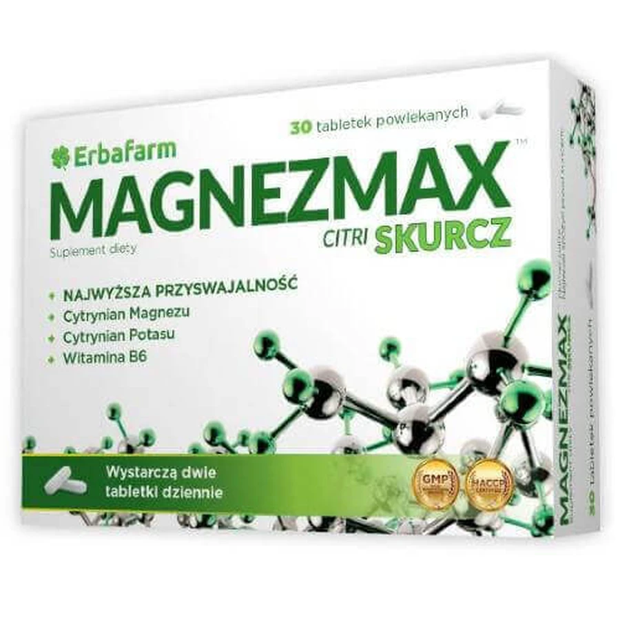 MAGNEZMAX Citri Shrinkage, 30 таблеток: цены и характеристики