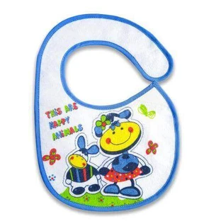 Бавовняний нагрудник Libra-Babies Happy fudge