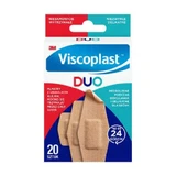 Пластир VISCOPLAST Duo з сильним клеєм, ніжний для шкіри, 20 шт.