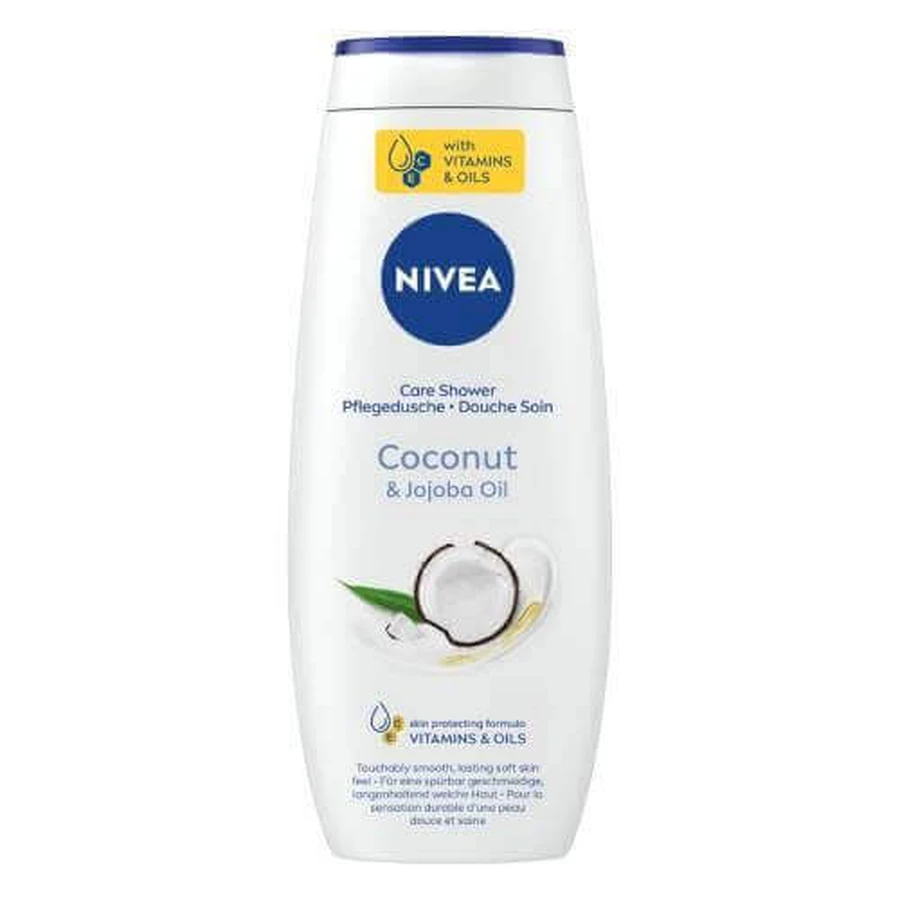 Гель для душу Nivea Кокос та олія жожоба, 500 мл: ціни та характеристики