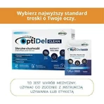 Стерильні серветки OptiDel Clean для гігієни країв повік та області навколо очей, 20 шт.: ціни та характеристики