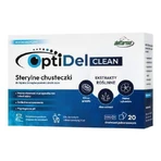 Стерильні серветки OptiDel Clean для гігієни країв повік та області навколо очей, 20 шт.: ціни та характеристики