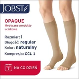 Довгі компресійні гольфи JOBST OPAQUE CCL1 натуральні, розмір 1 OP