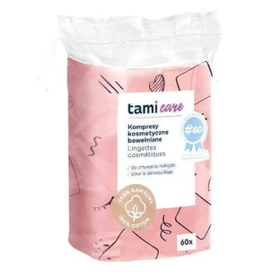 TAMI Care Бавовняні косметичні компреси, 60шт