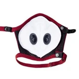 Olmed Sports Mask Maroon (1+1 фільтр) розмір S, дизайн Анжеліка Юзефчик (Angelika Józefczyk)