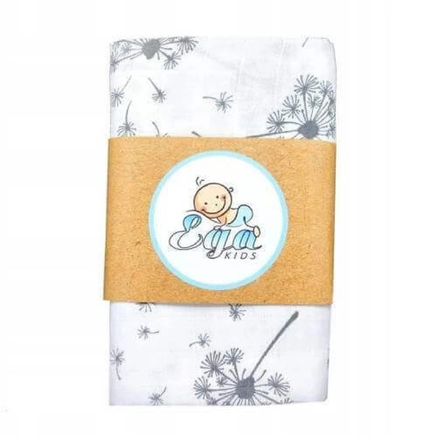 EGA KIDS муслиновая пеленка Blowfish, 120x120см, 1шт: цены и характеристики