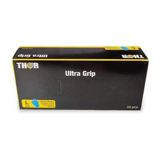 Рукавички нітрилові ABENA Thor Ultra Grip бр30см сині розмір L, 50шт