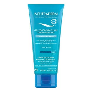 NEUTRADERM Дермо-успокаивающий мицеллярный гель для душа, 200 мл