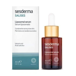 Sesderma Salises Зволожуюча ліпосомальна сироватка для шкіри, схильної до акне, 30 мл